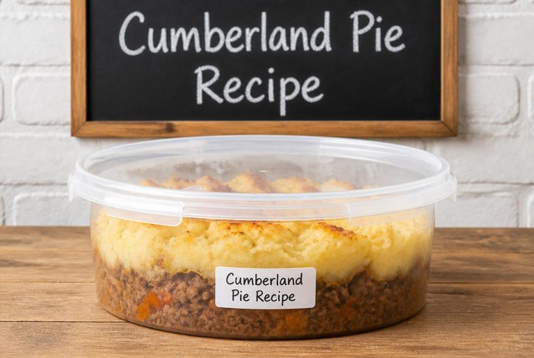 Cumberland Pie Recipe Storage Tips