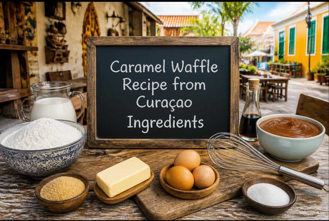Dutch Caramel Waffle Recipe From Curacau Ingredients