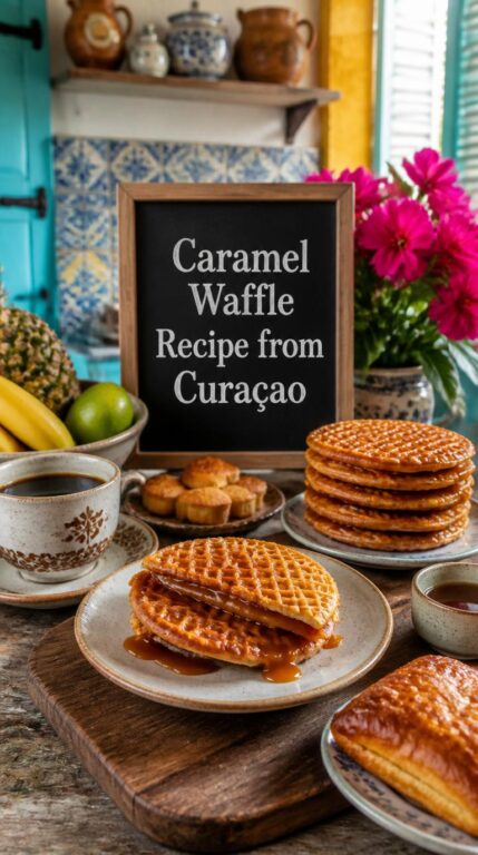 Dutch Caramel Waffle Recipe From Curacau