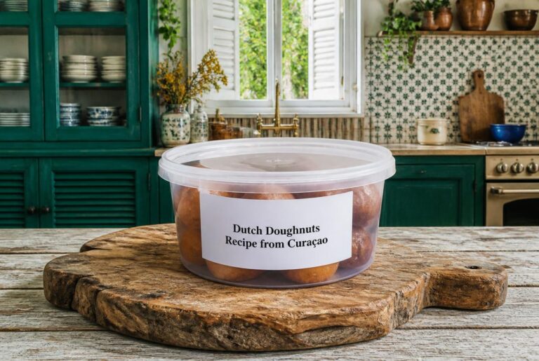 Dutch Doughnuts Recipe from Curaçao Storage Tips
