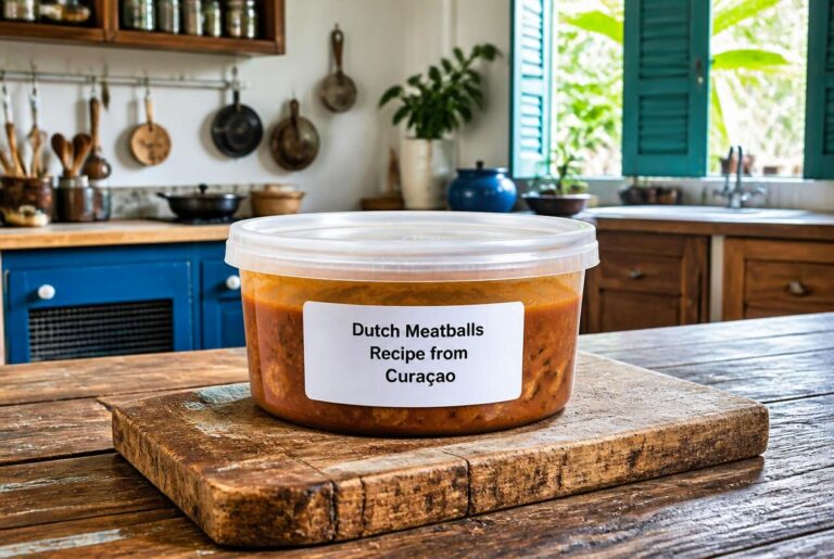Dutch Meatballs Recipe from Curaçao Storage Tips