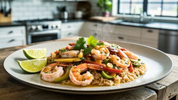 Easy Peruvian Shrimp Recipe