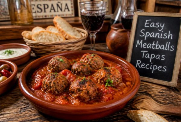 Easy Spanish Meatballs Tapas Recipes