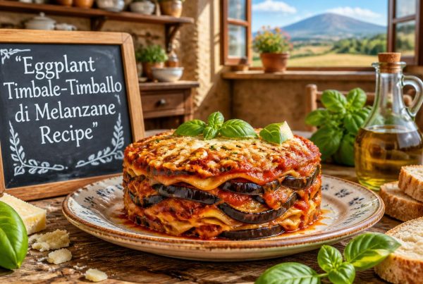 Eggplant Timbale-Timballo di Melanzane Recipe From Sicily