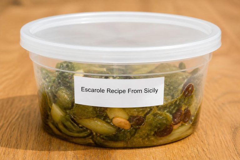 Escarole Recipe From Sicily