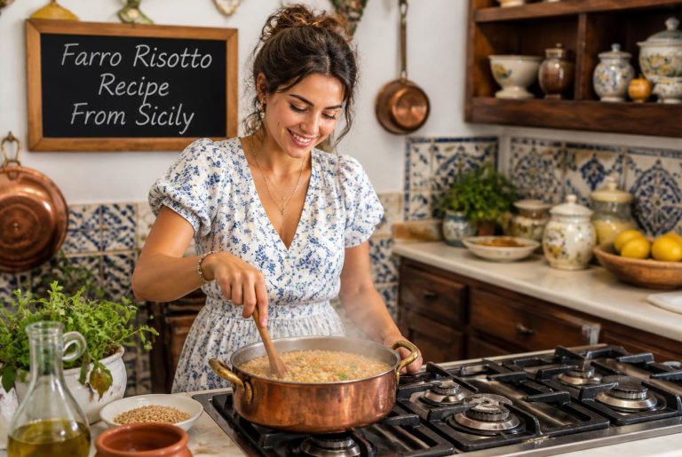Farro Risotto Recipe From Sicily Cooking TIps