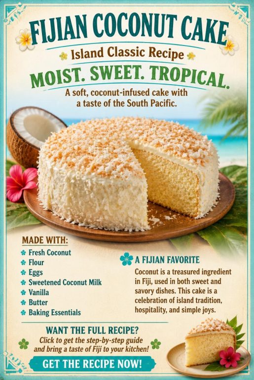 Fijian Coconut Cake