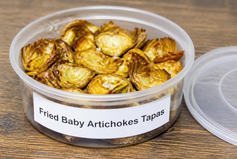 Fried Baby Artichokes Tapas Recipes - Storage