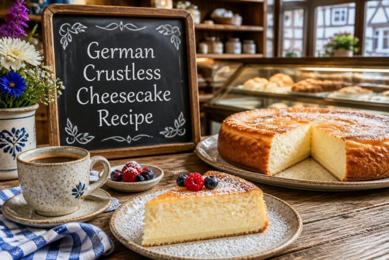 German Crustless Cheesecake Recipe