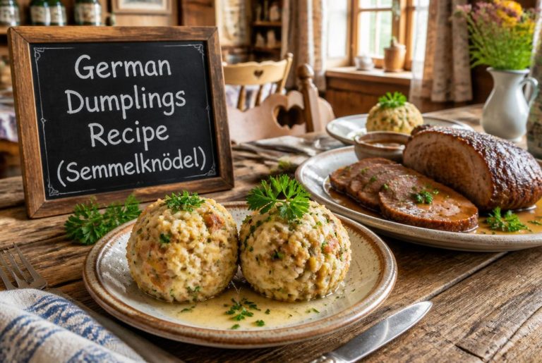 German Dumplings Recipe (Semmelknödel)