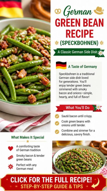 German Green Bean Recipe Recipe (Speckbohnen)