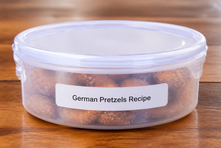 German Pretzels Recipe Storage Tips