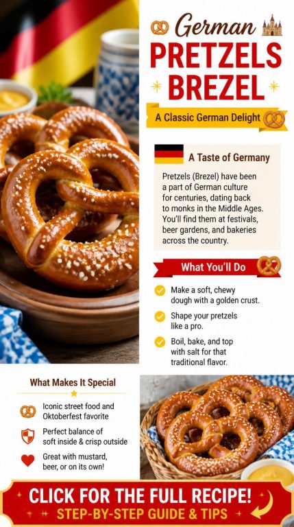 German Pretzels Recipe Brezel
