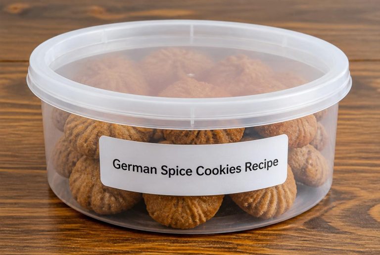 German Spice Cookies Recipe (Pfeffernuesse) Storage Tips