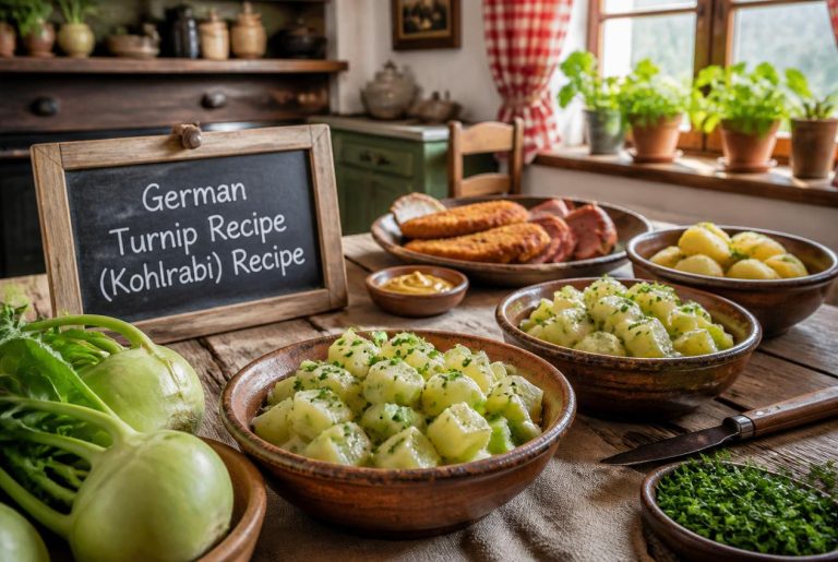 German Turnip Recipe (Kohlrabi) Recipe