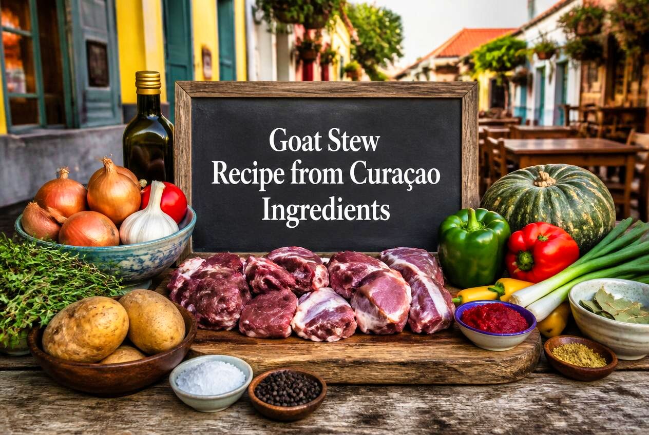 Goat Stew Recipe from Curaçao Ingredients