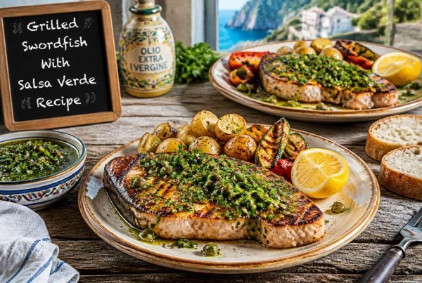 Grilled Swordfish With Salsa Verde Recipe