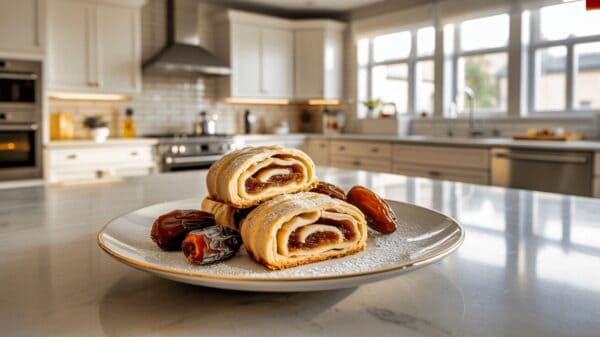 Iraqi Kleicha Date Cookies Recipe