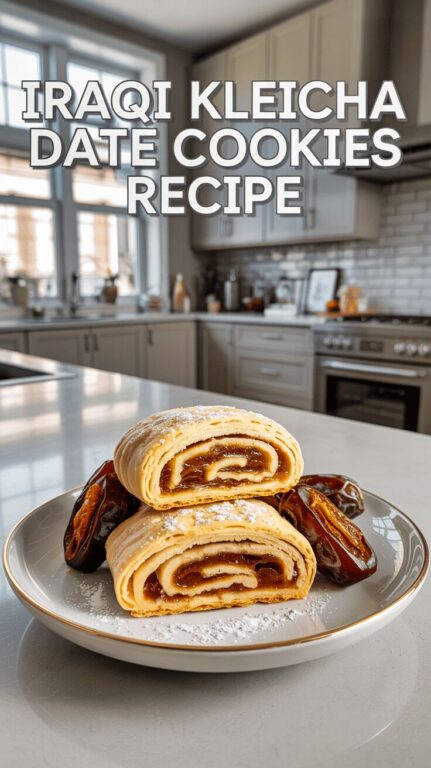 Iraqi Kleicha Date Cookies Recipe