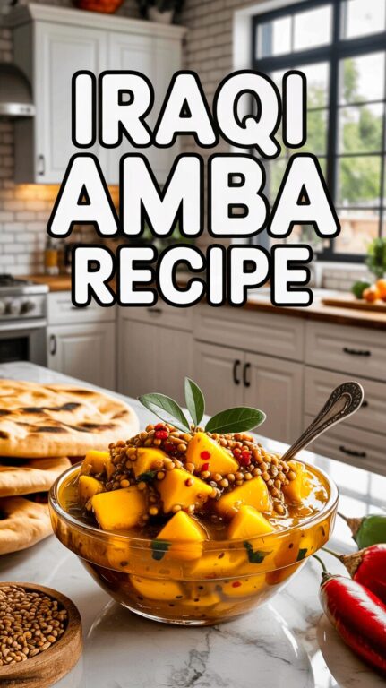Iraqi Amba Recipe