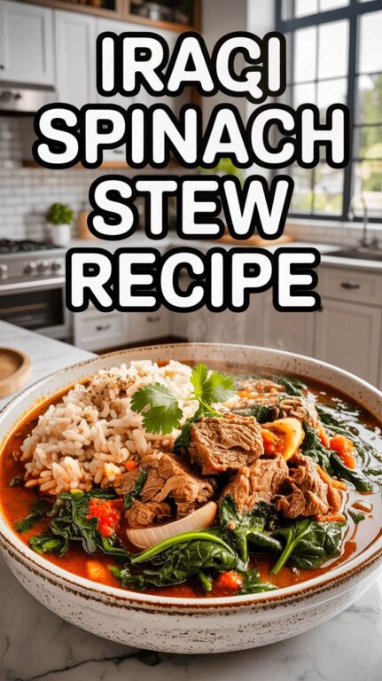 Iraqi Spinach Stew Recipe