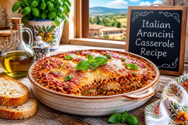 Italian Arancini Casserole Recipe