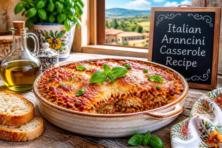 Italian Arancini Casserole Recipe
