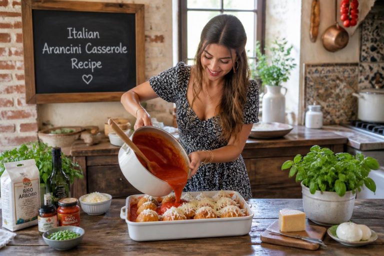 Italian Arancini Casserole Recipe Cooking Tips
