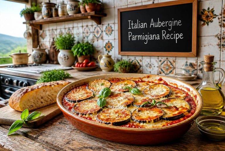 Italian Aubergine Parmigiana Recipe