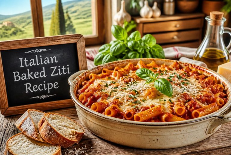 Italian Baked Ziti Recipe