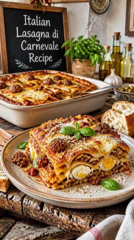 Italian Lasagna de Carnivale