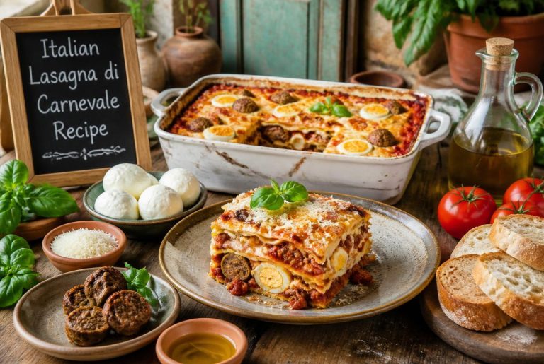 Italian Lasagna di Carnevale Recipe
