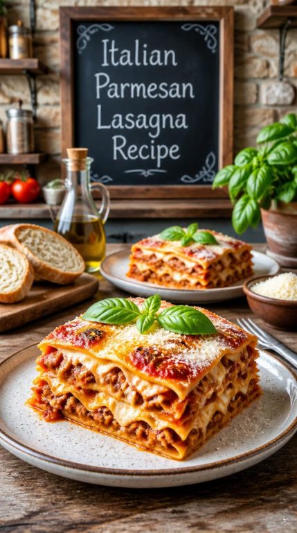 Italian Parmesan Lasagna Recipe