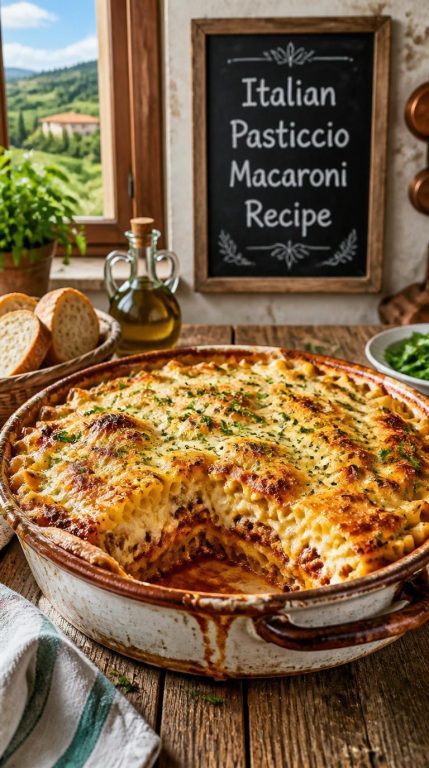 Italian Pasticcio Macaroni Recipe