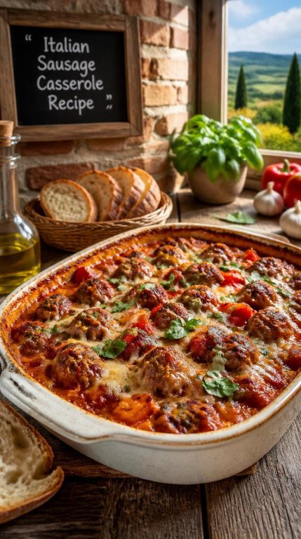 Italian Sausage Casserole