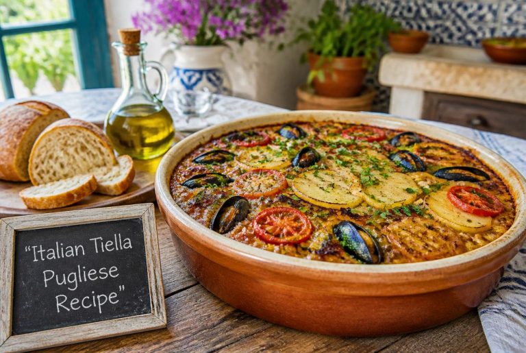 Italian Tiella Pugliese Recipe