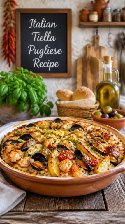 Italian Tiella Pugliese Recipe