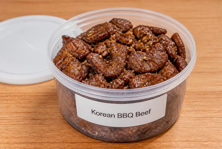 Korean BBQ Beef Recipe - Storage