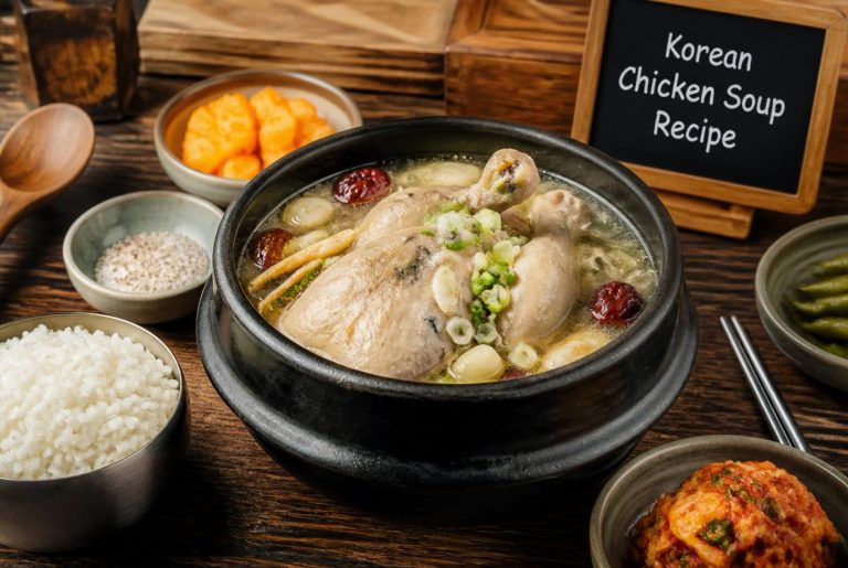 Korean Chicken Soup Recipe