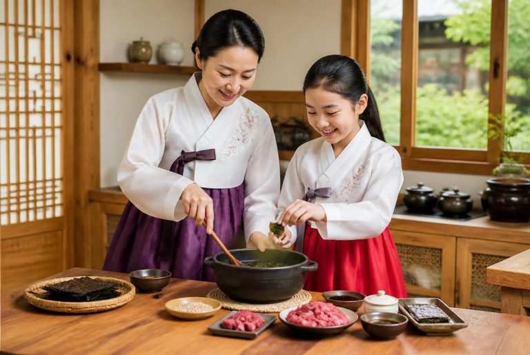 Korean Seaweed Soup Recipe - Prep