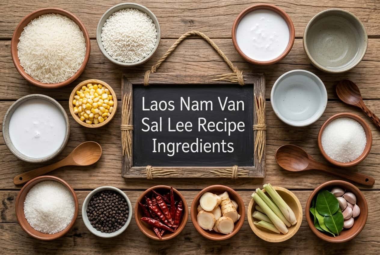 Laos Nam Van Sal Lee Recipe - Ingredients