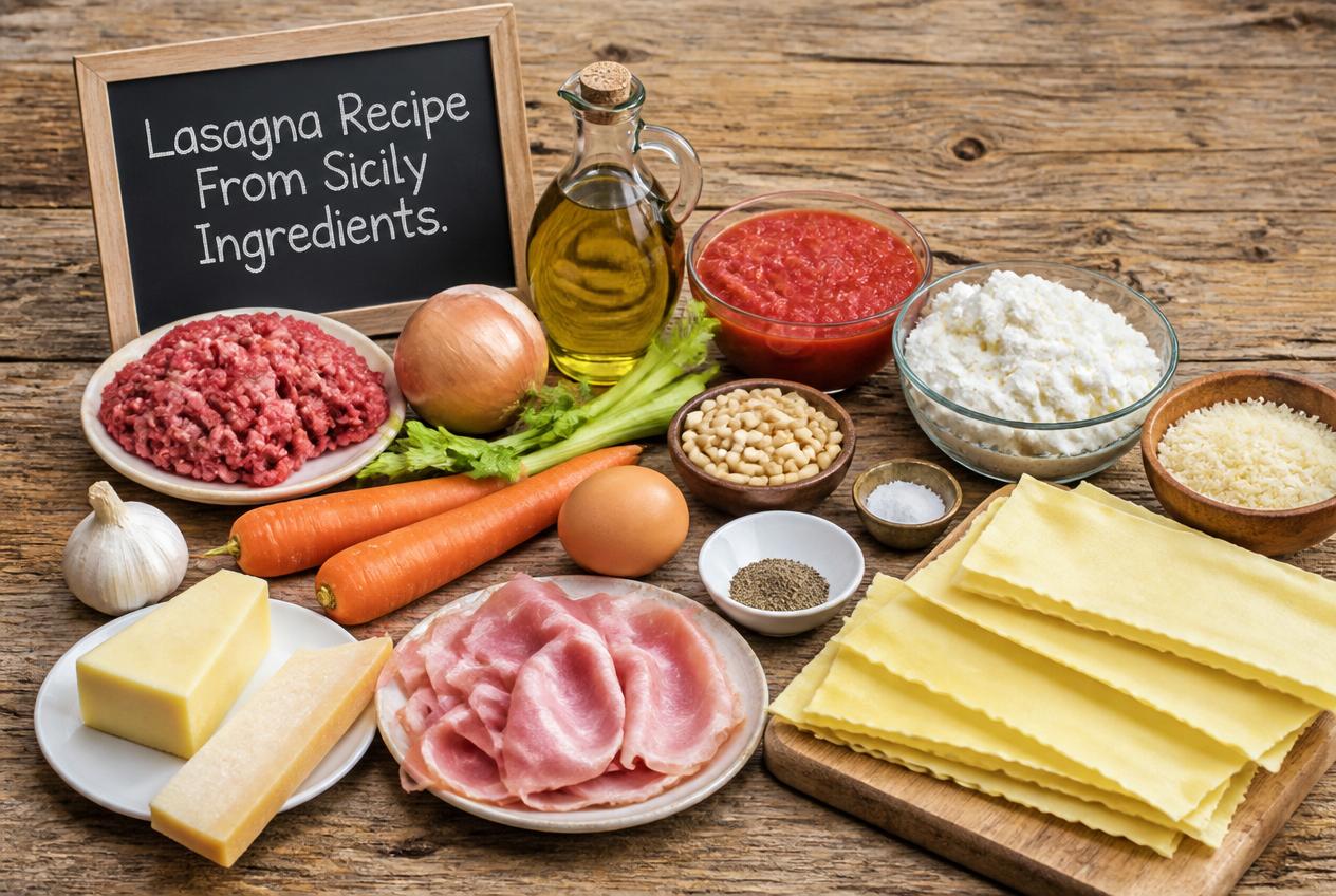 Lasagna Recipe From Sicily Ingredients