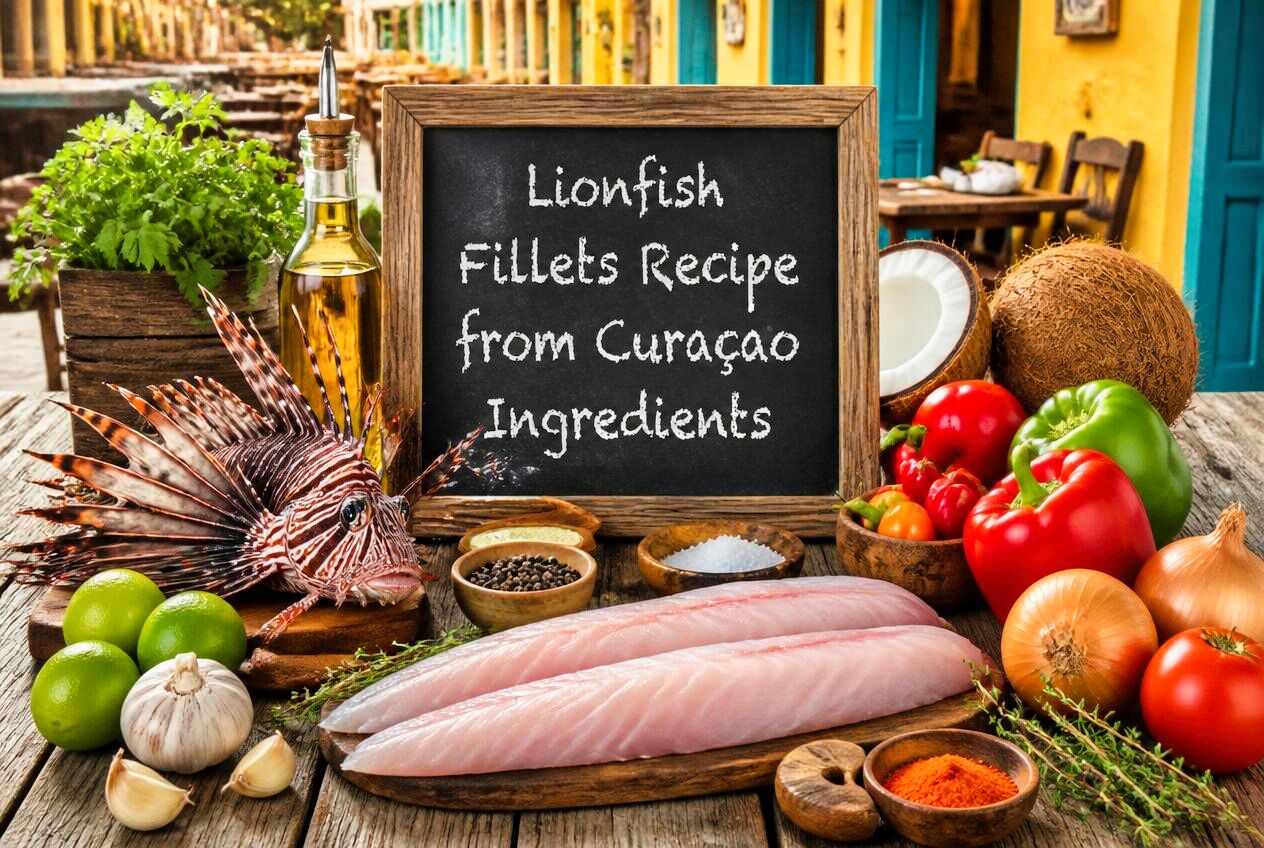 Lionfish Fillets Recipe from Curaçao Ingredients