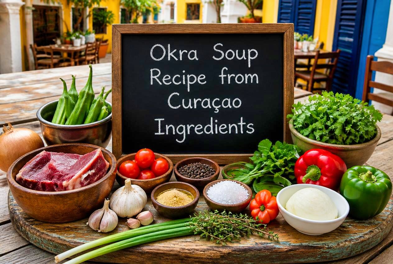 Okra Soup Recipe from Curaçao Ingredients