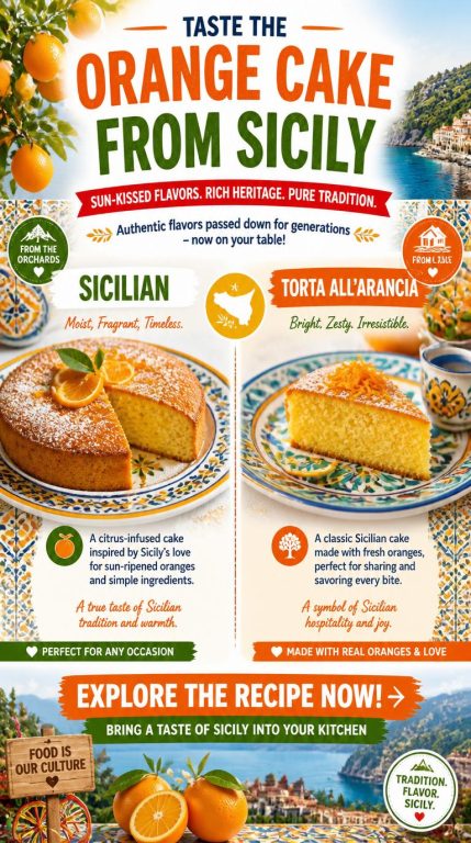 Orange Cake Recipe From Sicily