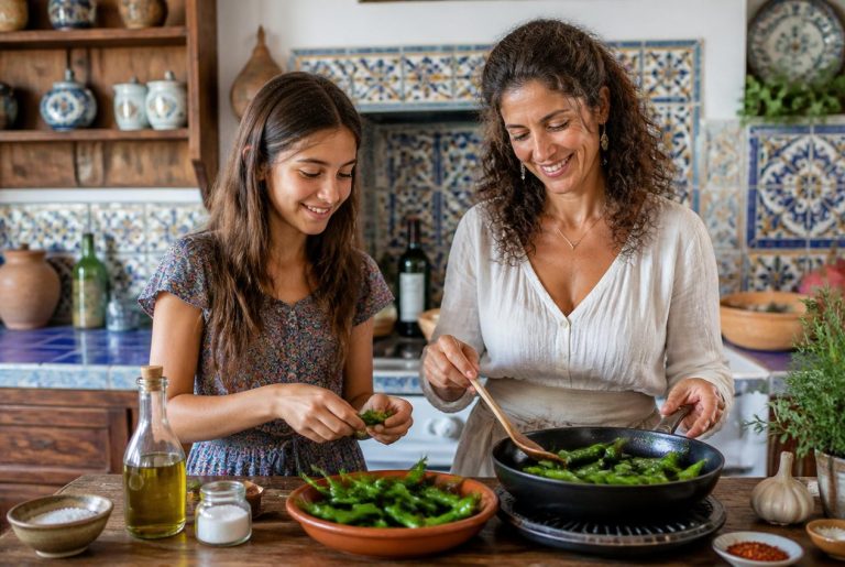 Padron Peppers Tapas Recipes - Prep