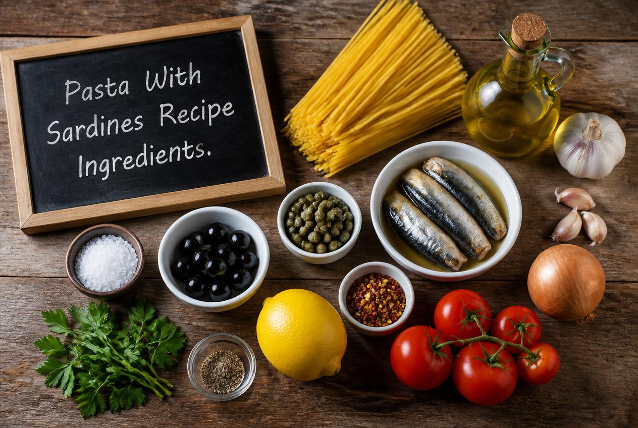 Pasta With Sardines Recipe Ingredients