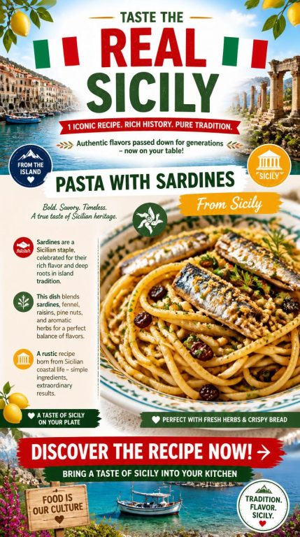 Pasta With Sardines Recipe From Sicily