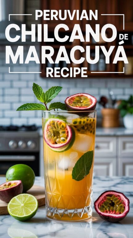 Peruvian Chilcano de Maracuyá Recipe
