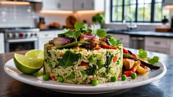 Peruvian Green Rice Recipe